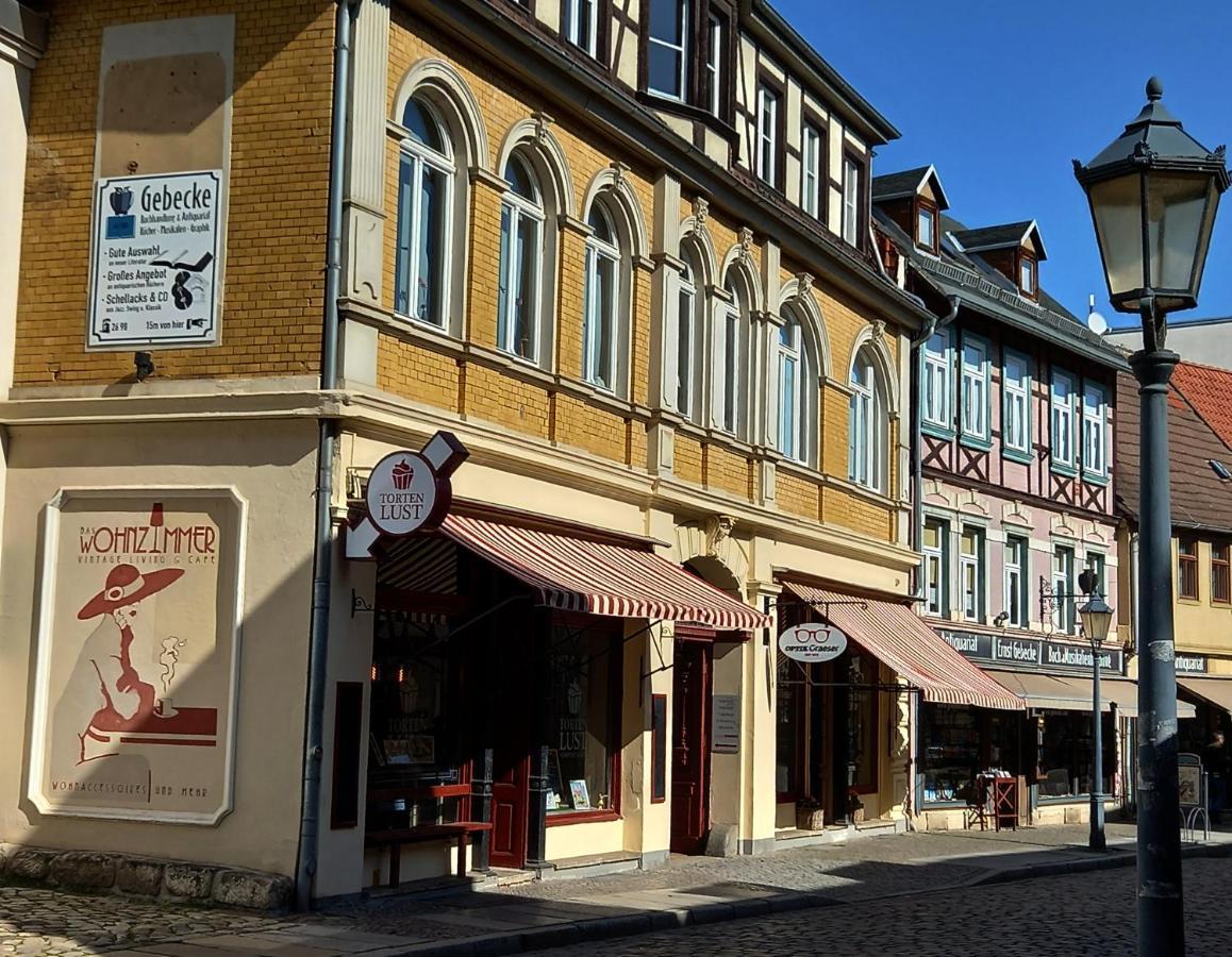 Apartment Silberne Lilie Quedlinburg Exterior foto